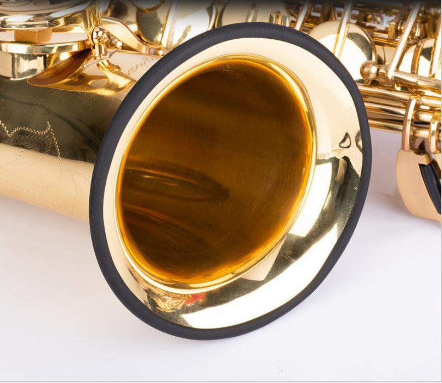 Saxophone Mute Ring Silicone Bell Mouth Silencer Brass Instrument Accessories AU