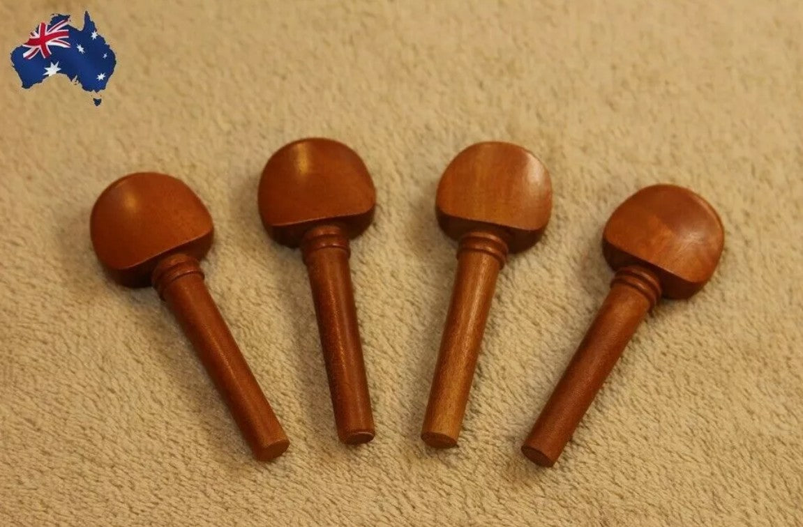 Set Violin Jujube Wood Pegs Chin Rest Tailpiece Universal Violin Accessories AU