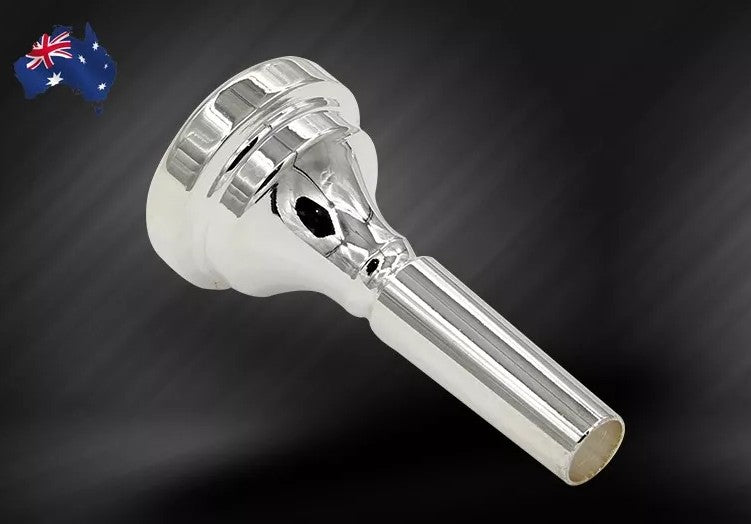 Silver Plated Baritone Horn Mouthpiece Rich Dark Sound Socket Brass Accessories