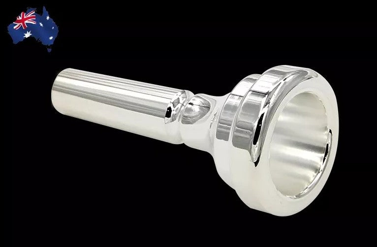 Silver Plated Baritone Horn Mouthpiece Rich Dark Sound Socket Brass Accessories
