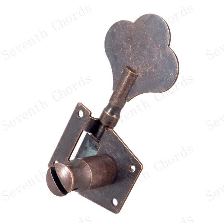 4pcs Electric Bass Guitar Tuners Tuning Pegs Keys Machine Heads Vintage copperAU