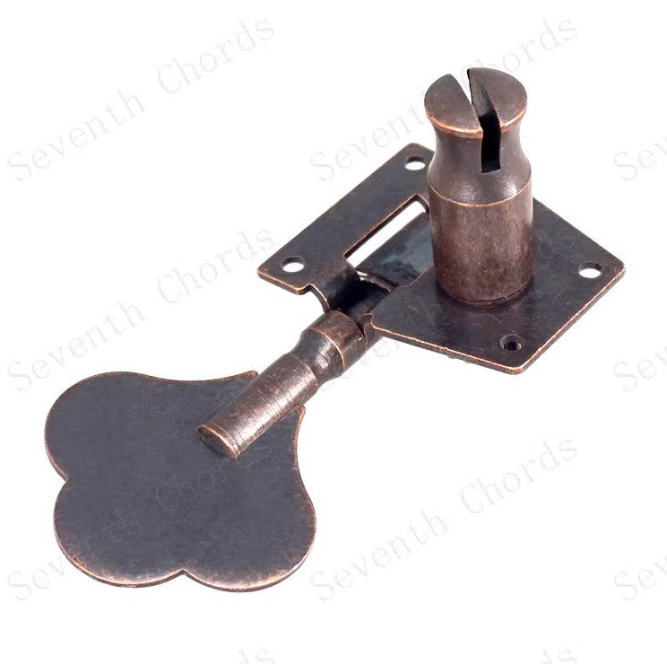4pcs Electric Bass Guitar Tuners Tuning Pegs Keys Machine Heads Vintage copperAU