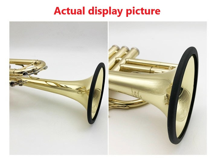 Saxophone Mute Ring Silicone Bell Mouth Silencer Brass Instrument Accessories AU