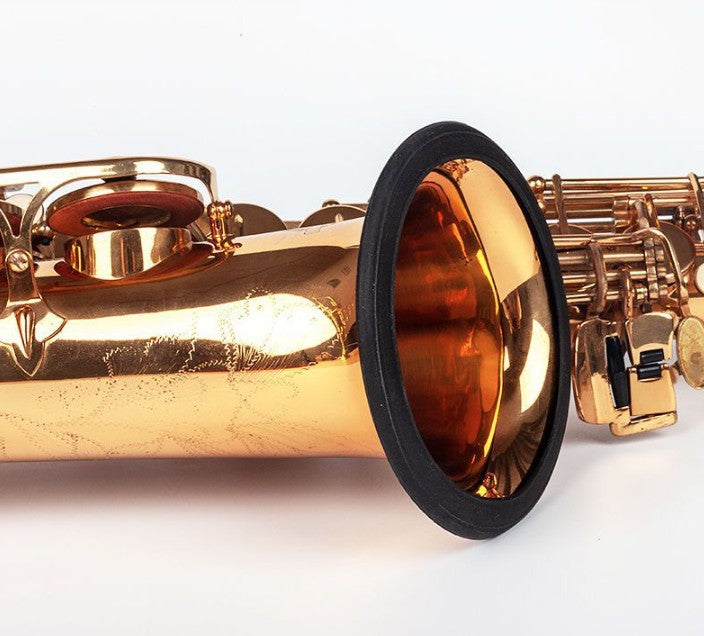 Saxophone Mute Ring Silicone Bell Mouth Silencer Brass Instrument Accessories AU