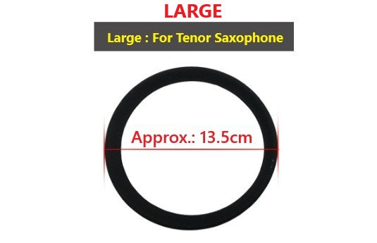 Saxophone Mute Ring Silicone Bell Mouth Silencer Brass Instrument Accessories AU