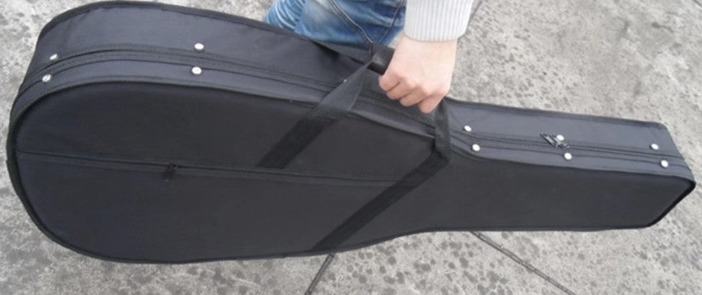 Ultralight Hard Foam Folk/Classical Acoustic Guitar Case Shoulder Strap AU