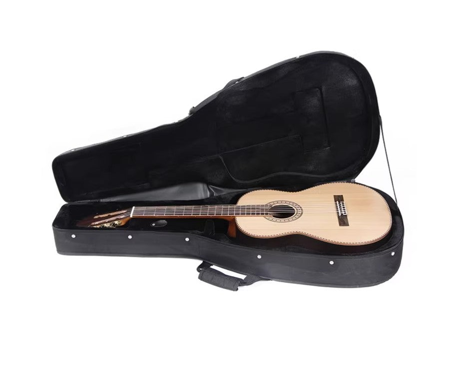 Ultralight Hard Foam Folk/Classical Acoustic Guitar Case Shoulder Strap AU