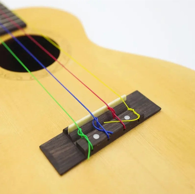 Spock Ukulele Strings Set Nylon Colorful Warm tone Nylon Strings Guitar NEW