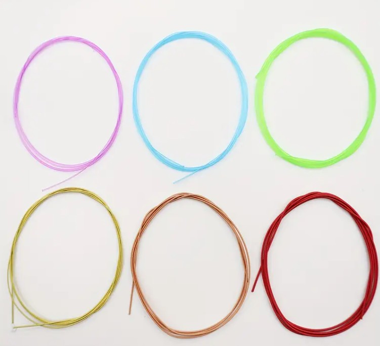 028-043 Normal Tension Colorful Nylon Classical Guitar Strings Guitar Accessorie