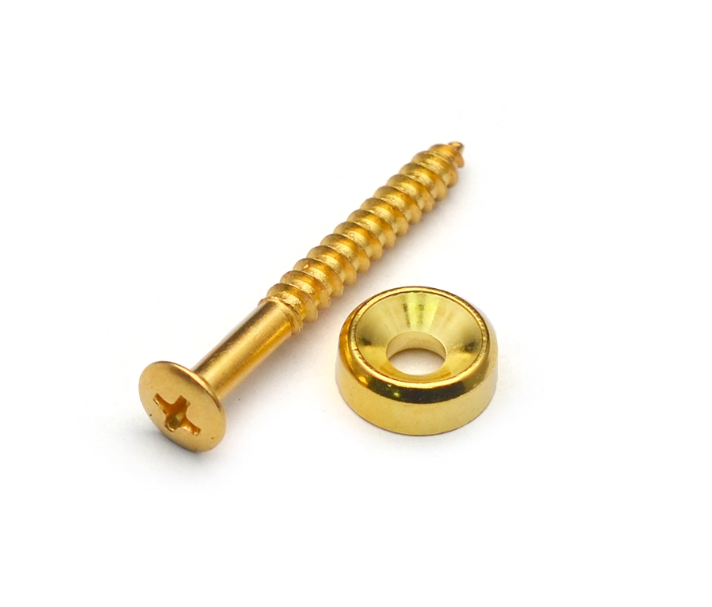 1Pc/4Pcs Electric Guitar Bass Neck Mounting Ferrules Screws Guitar Bass Parts AU