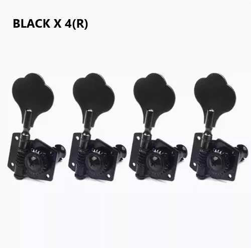 4PCS Electric Bass Guitar Tuners Tuning Pegs Keys Machine Heads Open Gear NEW AU