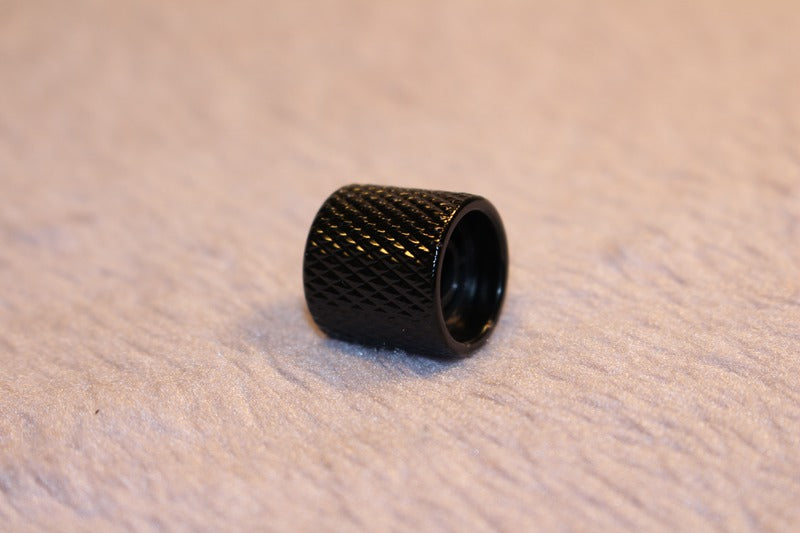Metal Flat Guitar Knobs Volume Tone Control Tele Bass Metric Split Shaft Pot AU