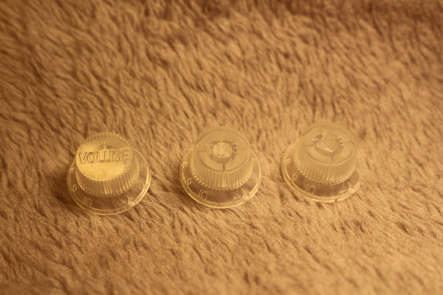 St Sq electric bass guitar volume tone knob potentiometer hat transparent knob
