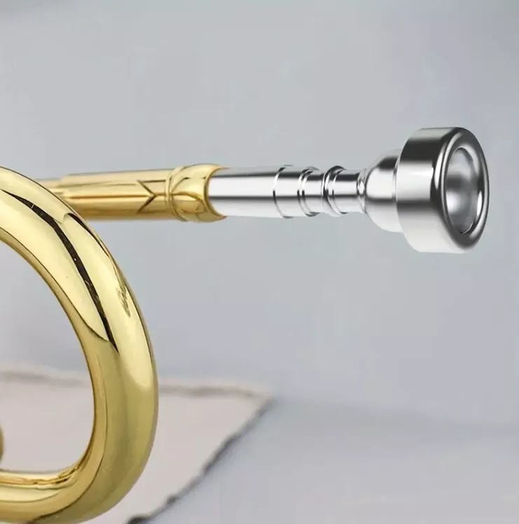 Silver Musical Instrument Trumpet Mouthpiece 7C Mouthpiece Trumpet Accessories