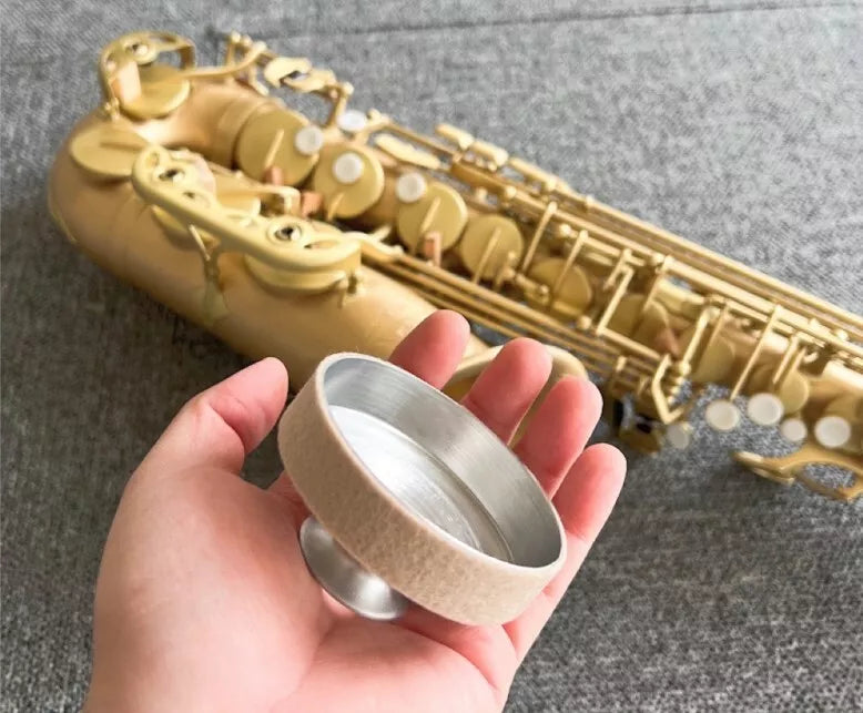 Saxophone Mute Silencer Soprano Alto Tenor Sax Muffler Instrument Accessory AU