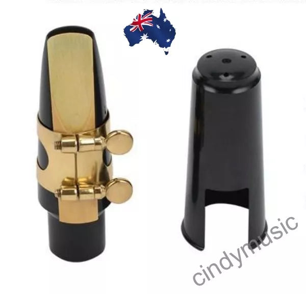 Tenor Saxophone Mouthpiece set 1xMouthpiece 1xCap 1xMetal Ligature 1xReed bB AU