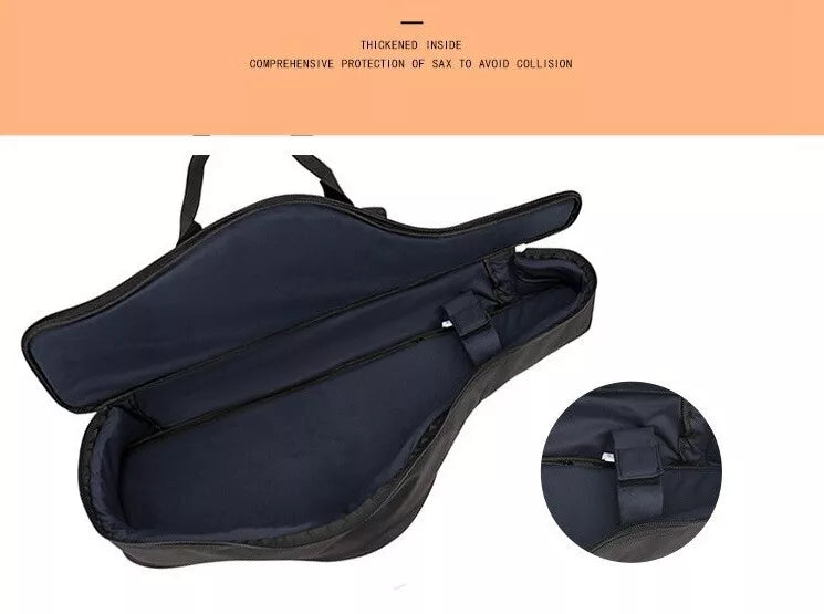 Fashionable Saxophone Gig Bag Waterproof Portable Thicken for Tenor Sax Case AU