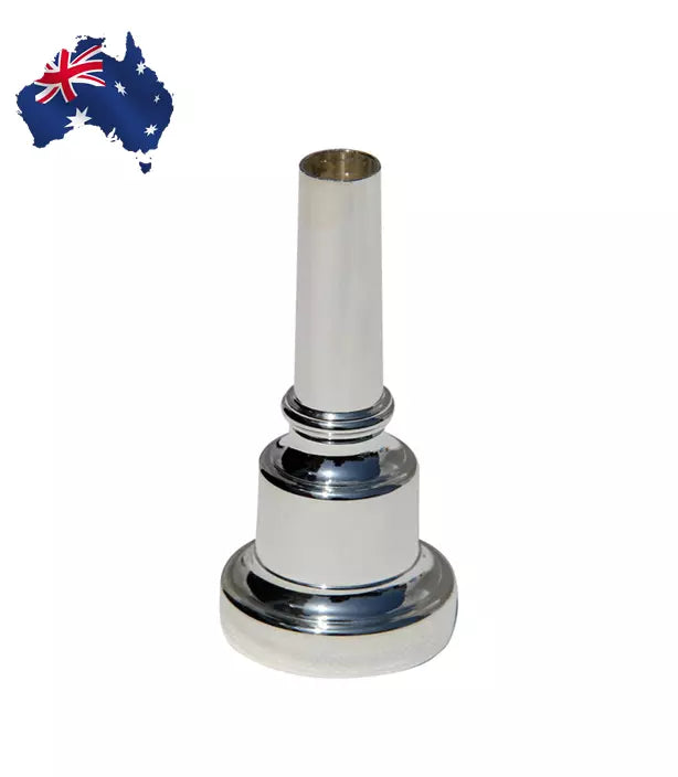 Silver Plated Baritone Mouthpiece Rich Dark Sound 11.5mm Socket Brass Accessorie