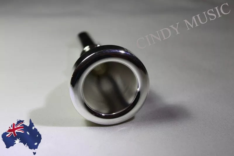 Tuba/Bass Horn Mouthpiece Silver Plated Musical Instrument Accessories