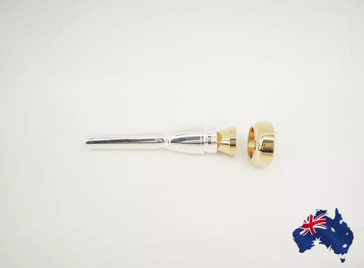 Multifunction Gold Plated Copper Cornet Trumpet Mouthpiece Bb 2B 2C 3B 3C AU