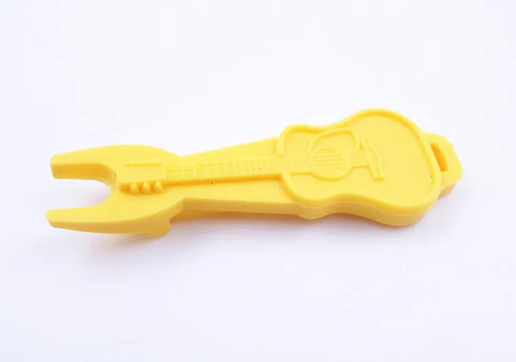 1 Thumb+3 Finger Nail Guitar Picks+Guitar Staple pulling strings cone tool AU