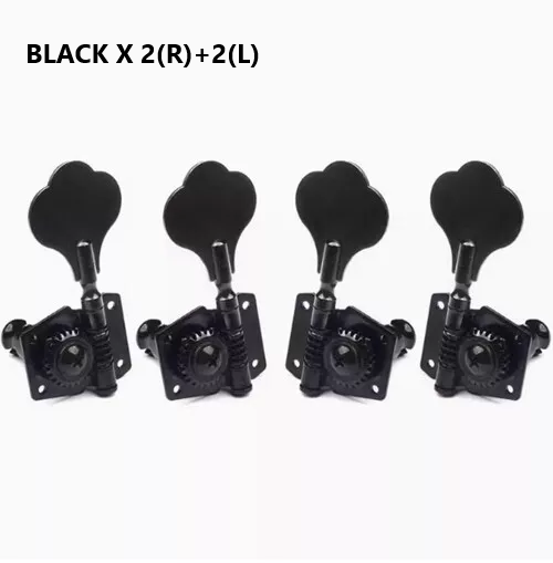 4PCS Electric Bass Guitar Tuners Tuning Pegs Keys Machine Heads Open Gear NEW AU