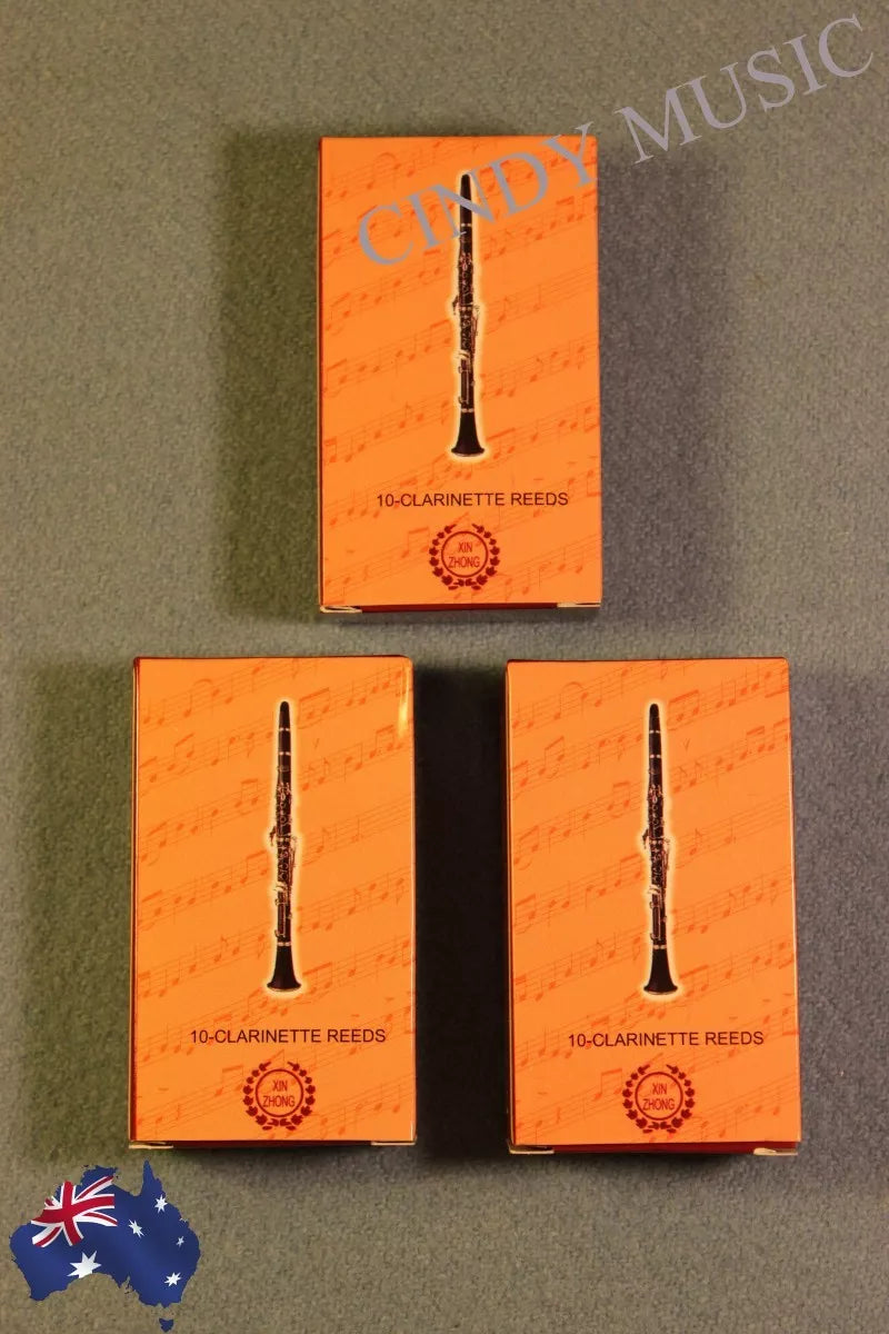 3set Clarinet Reeds bB 30piece Strength 2.5 Traditional Better Sound AU