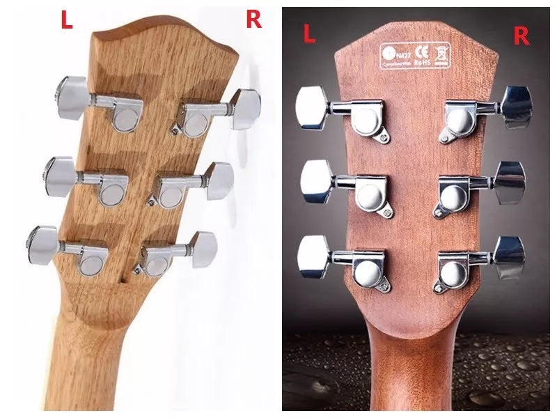 Guitar String Tuning Pegs Tuner Button Heads for Electric Guitar or folk guitars AU