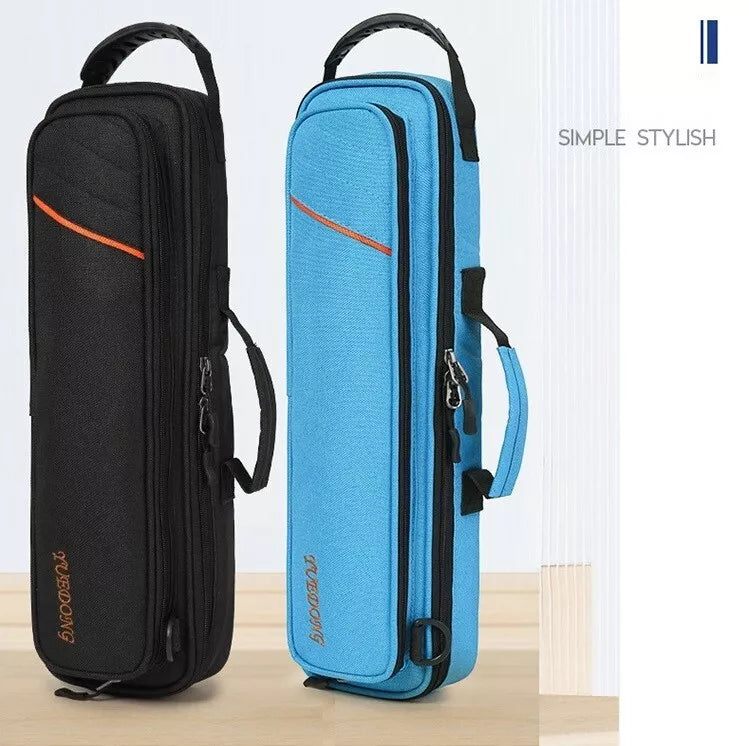 Flute Case Bag Portable Anti Shake Flute Gig Bag for Woodwind Musical Instrument