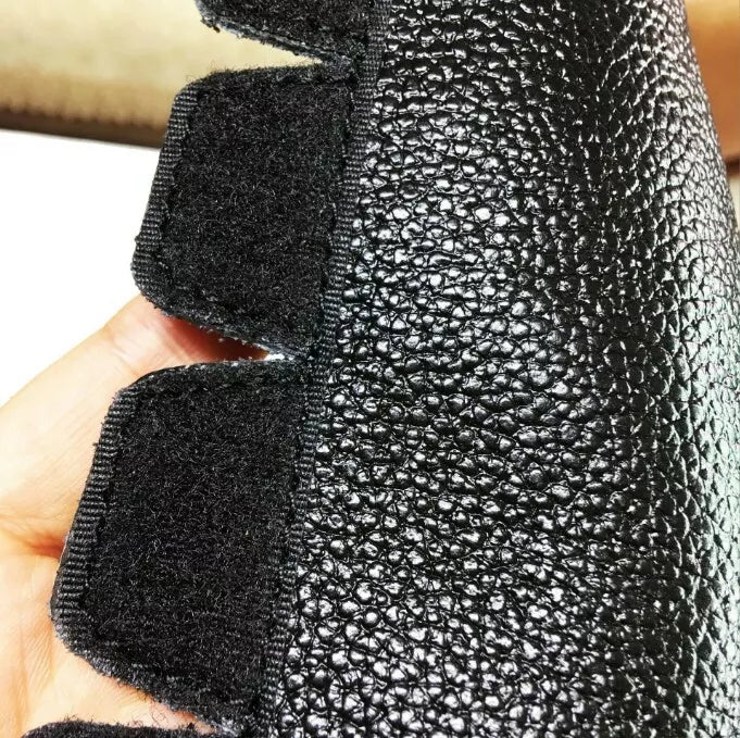 French Horn Cowhide Hand Guard Non-Slip Protective Pad brass instruments black