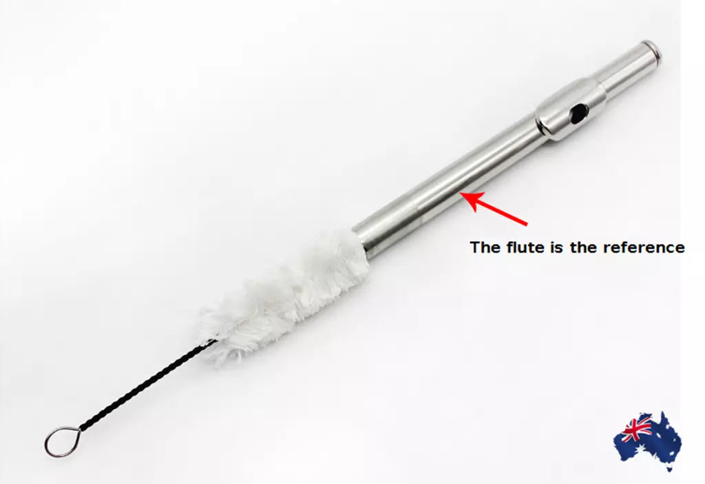Flute Cleaner Brush Tool Rod Piccolo Cleaning Brass and Woodwind InstrumentsCare