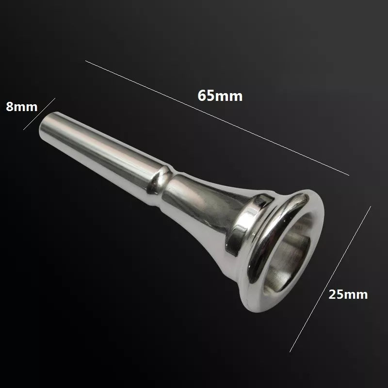 French horn trumpet Mouthpiece Silver Copper Plated Standard Horn Mouthpiece AU