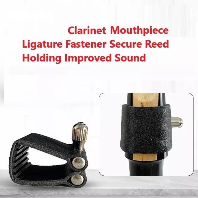 Clarinet Mouthpiece Ligature Fastener Secure Reed Holding Improved Sound AU