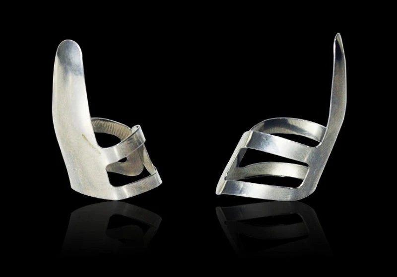 1Pc Metal Acoustic Guitar Picks Banjo Ukulele Finger Nail Picks Adjustable