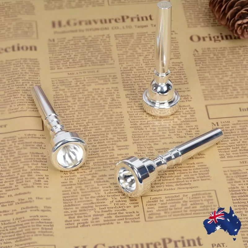 Silver Musical Instrument Trumpet Mouthpiece 7C Mouthpiece Trumpet Accessories