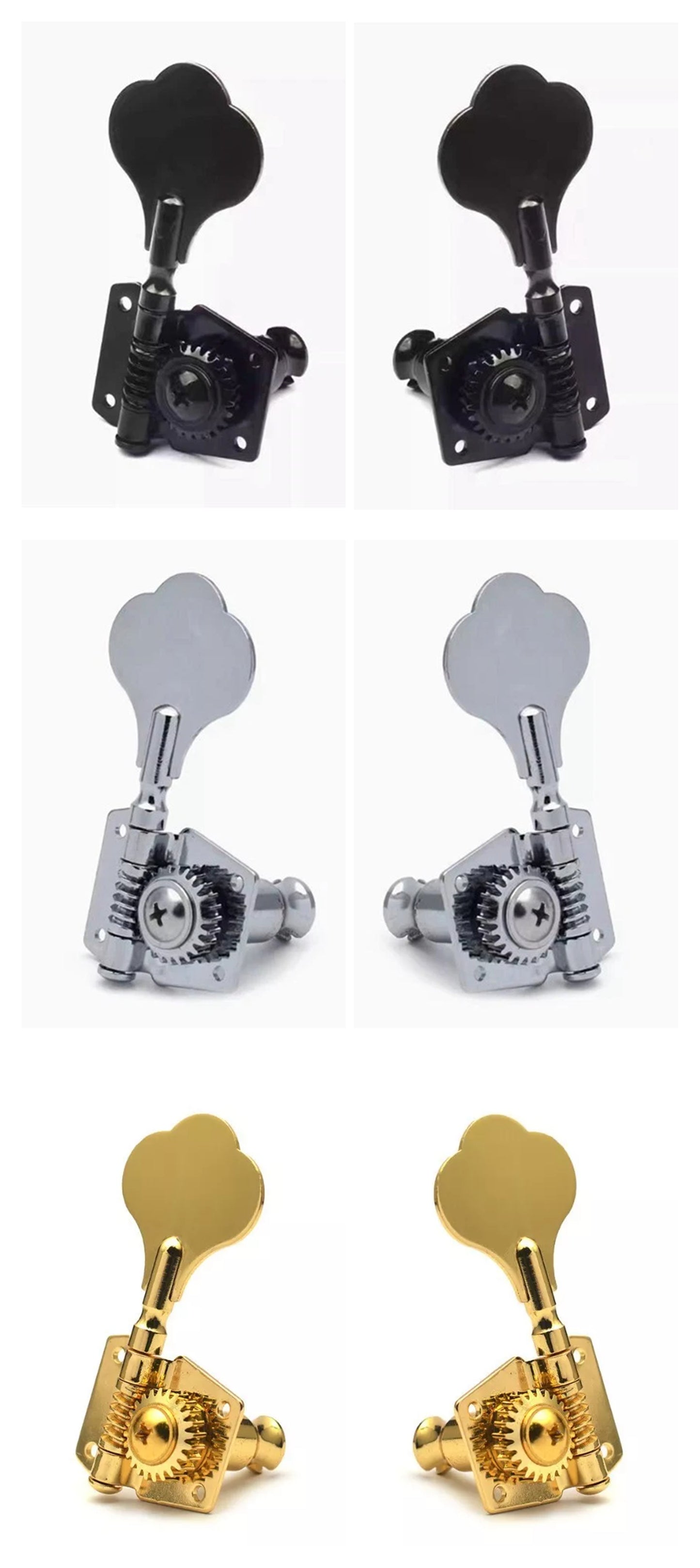 1PC Electric Bass Guitar Tuners Tuning Pegs Keys Machine Heads Open Gear