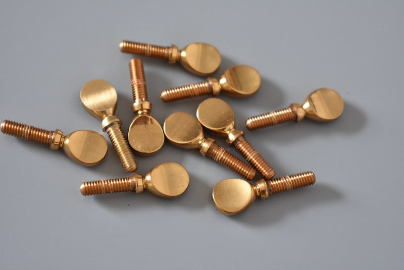 Universal Saxophone Clarinet Mouthpiece Ligature Thumb Screw Replacement Brass Screw