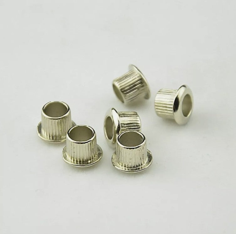 Acoustic Guitar String Tuning Peg Tuner Key Machine Semi-Closed Head Button Silver AU