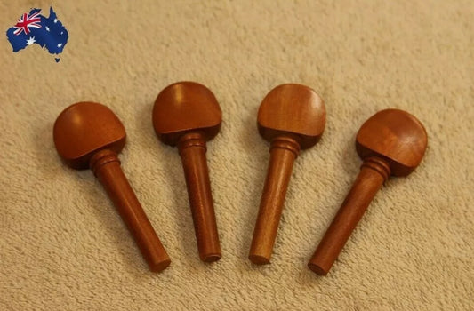 Violin Jujube Wood Knobs Handles Fiddle Pegs4/4 3/4 1/2 1/4 1/8Violin Accessorie