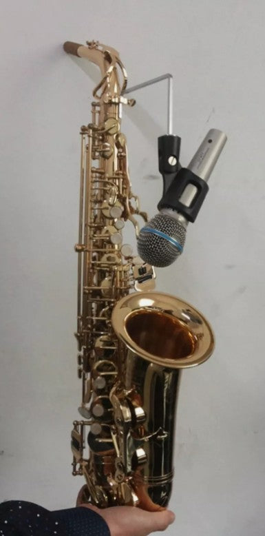 Saxophone Musical Instrument Clip Microphone clip Sax microphone stand