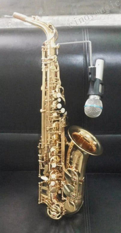 Saxophone Musical Instrument Clip Microphone clip Sax microphone stand