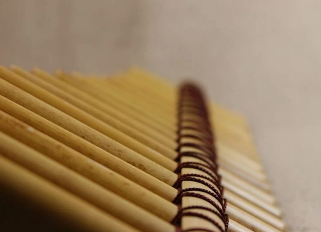 18 tubes natural bamboo flute PAN FLUTE G Key Pan Pipes south american style AU