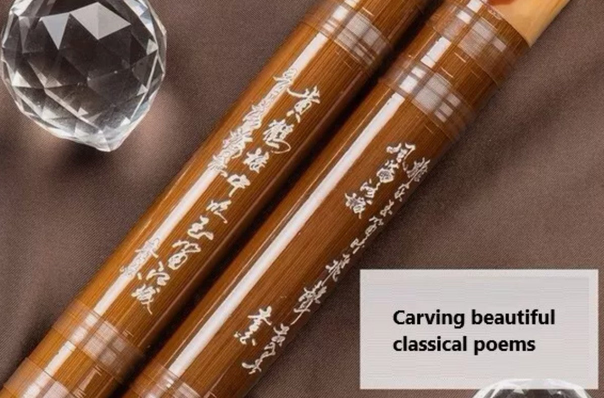 Professional 5pcs set Bamboo Dizi Flute Traditional Flute Musical Instruments AU