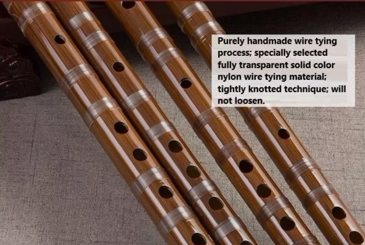 Professional 5pcs set Bamboo Dizi Flute Traditional Flute Musical Instruments AU