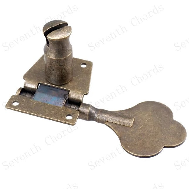 4pcs Electric Bass Guitar Tuners Tuning Pegs Keys Machine Heads Vintage copperAU