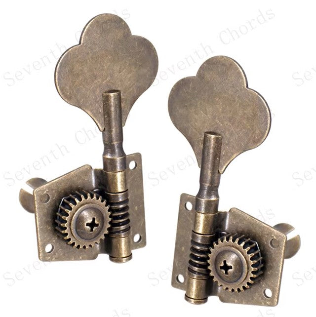 4pcs Electric Bass Guitar Tuners Tuning Pegs Keys Machine Heads Vintage copperAU