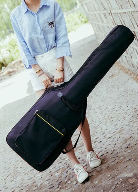 Waterproof Electric Guitar Bag Backpack Padded Straps Durable Musicians Practice
