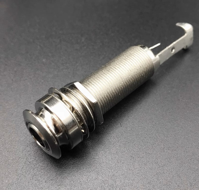 6.35mm Mono Electric Guitar Pickup Socket Electric Guitar Bass Ukulele Instrument Parts
