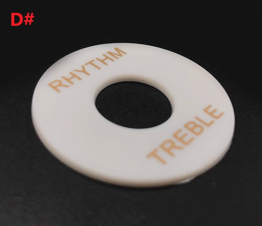 LP Electric Guitar Toggle Switch Washers Rhythm Treble Ring Plate with Les Paul Guitars