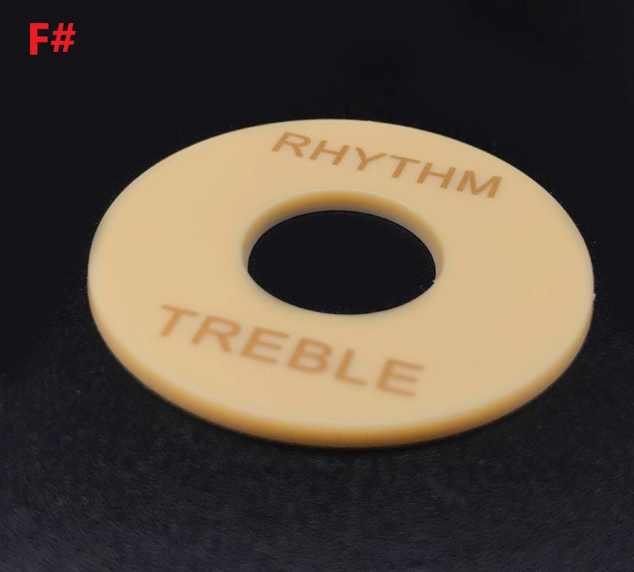 LP Electric Guitar Toggle Switch Washers Rhythm Treble Ring Plate with Les Paul Guitars